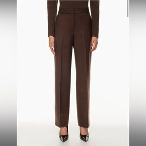 Agency Pant in Rich Mocha Brown